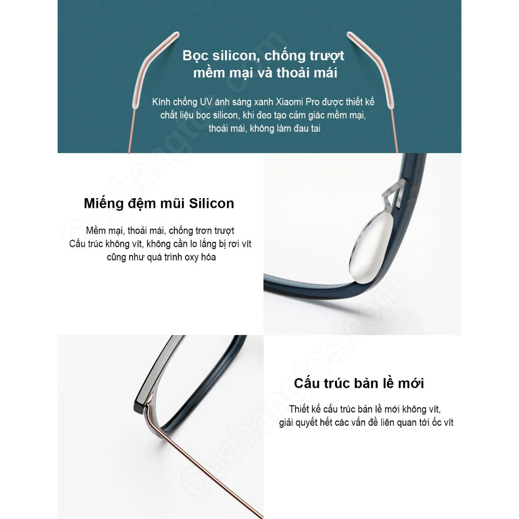 Mắt kính chống tia UV XM Pro HMJ02TS-Mijia Anti Blu-ray Goggles Pro