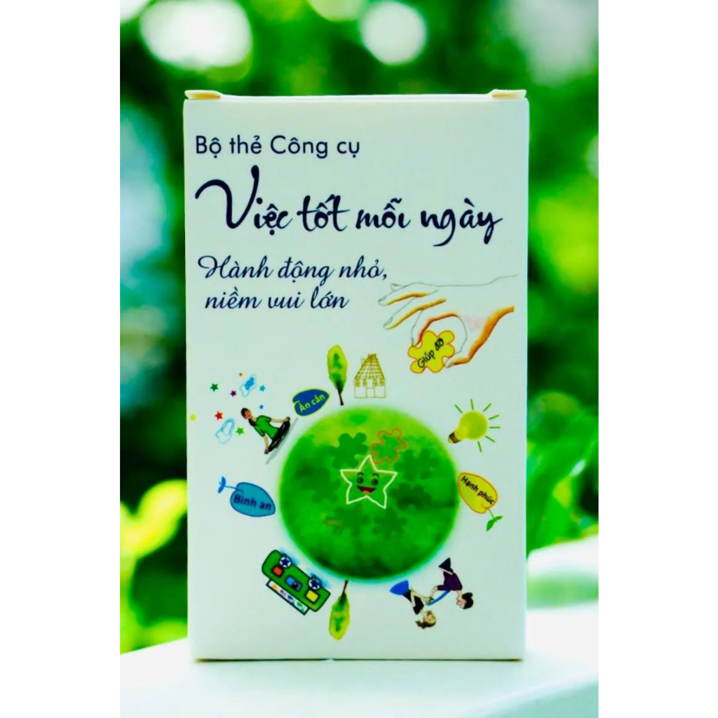 BỘ THẺ CÔNG CỤ VIỆC TỐT MỖI NGÀY (30 thẻ)