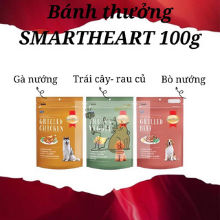 Bánh thưởng cho chó giúp hông & khớp khỏe mạnh Smartheart Healthy Hip Happy Joint 100g