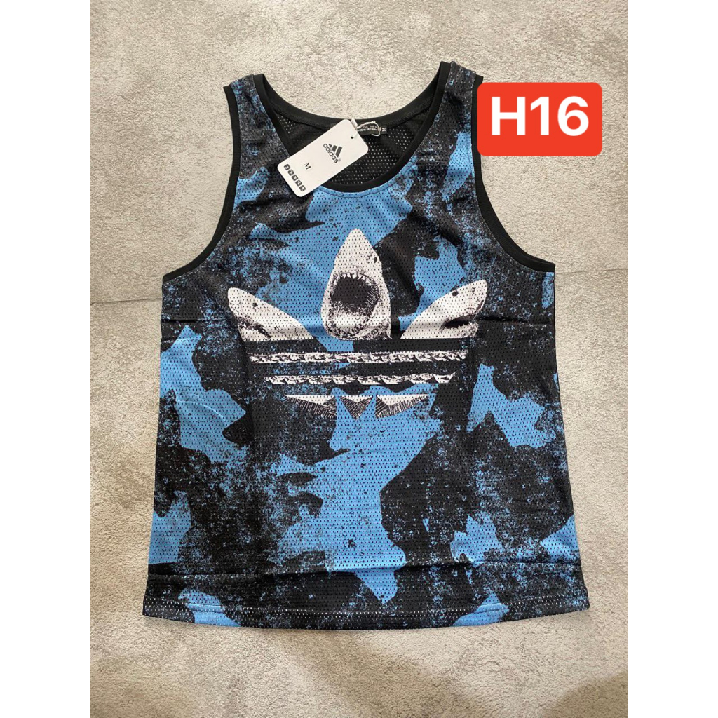TANK TOP 3D  Cotton Dạng Da Cá Siêu Thoáng Mát Thấm Hút Mồ Hôi , BIGSIZE Đến Từ ID.Officiel