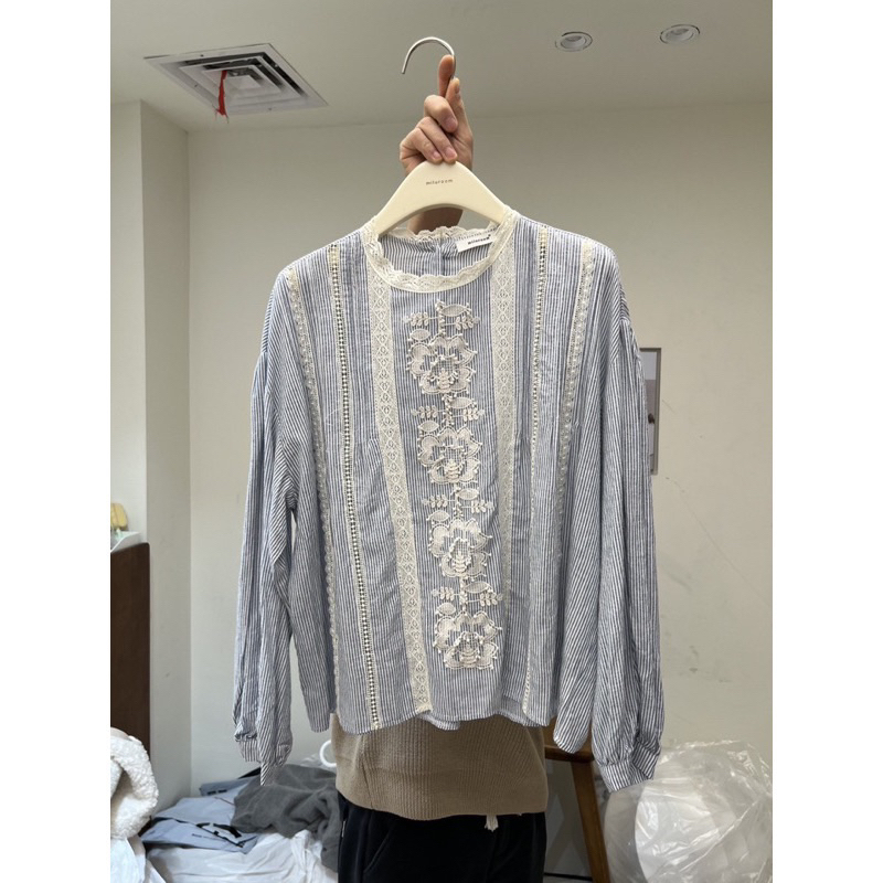 Áo sơ mi kẻ xanh