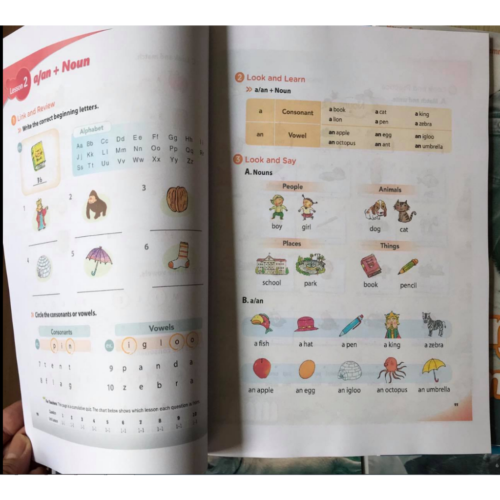 My First grammar level 1,2,3 màu Student's Book + Workbook