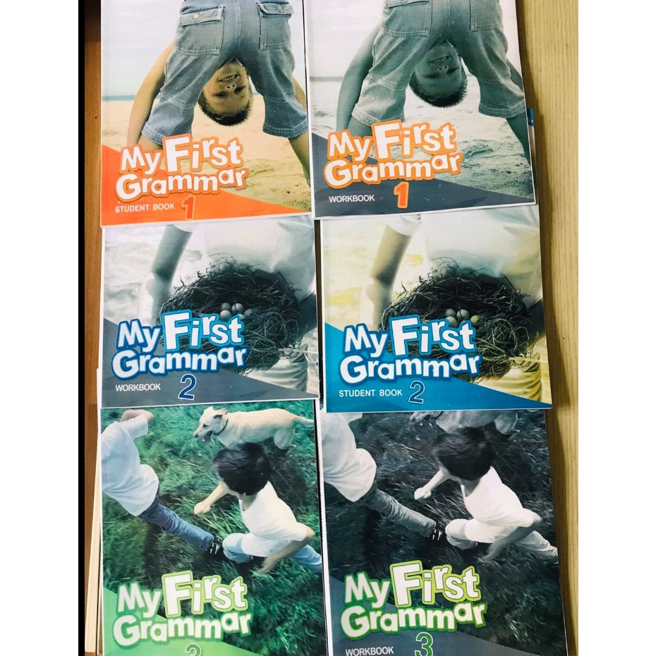 My First grammar level 1,2,3 màu Student's Book + Workbook