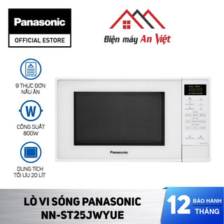 Lò vi sóng Panasonic điện tử không nướng 20 lít NN-ST25JWYUE chính hãng