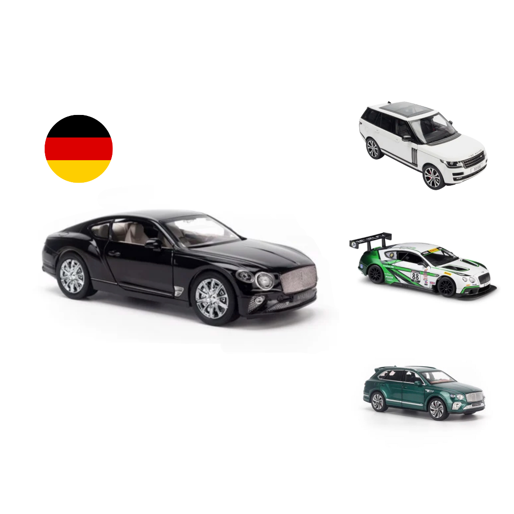 Mô hình xe Bentley Continental, Supersports, Bentayga 1:24
