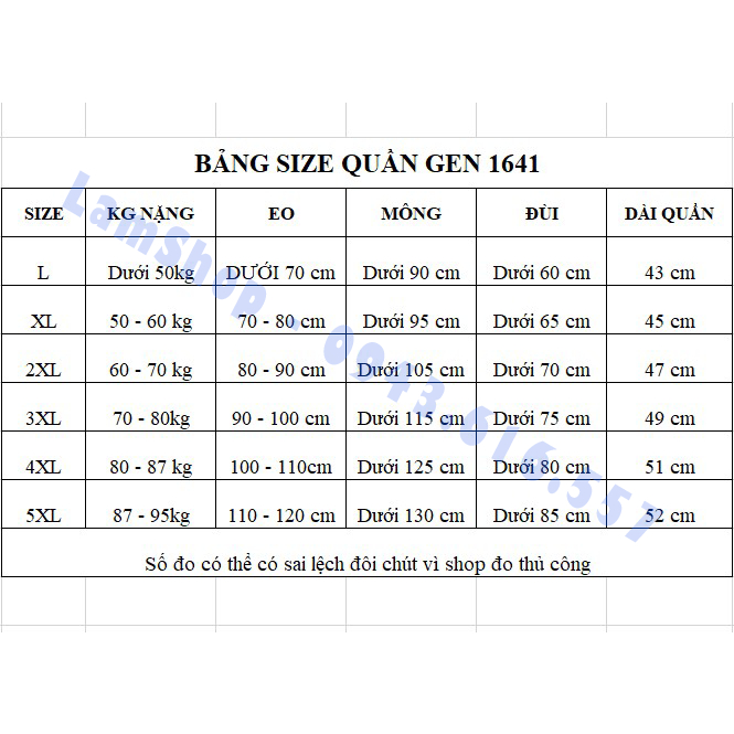 Quần Gen bụng dạng đùi 1641 - Size từ 40kg đến 100kg - Định hình lại vòng eo