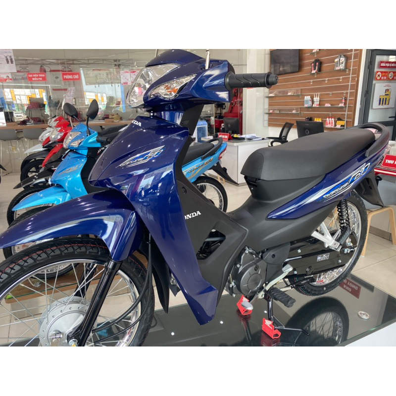 Full bộ vỏ xe ware @ chính hãng 2024 màu xanh tím - màu đen nhám 7 món