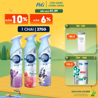 Xịt Phòng Ambi Pur Nhiều Mùi Hương 165 Gram - 275 Gram
