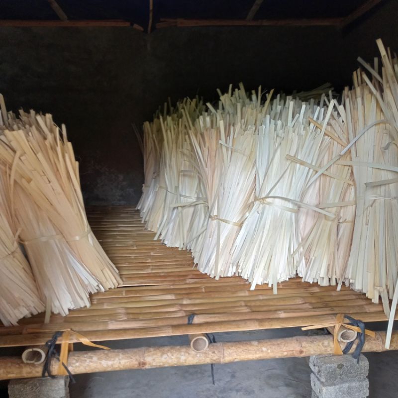 Nan tre nứa, nan vầu dài 50-120cm, nặng 1kg. nan đan lát mây tre đan, decor trang trí
