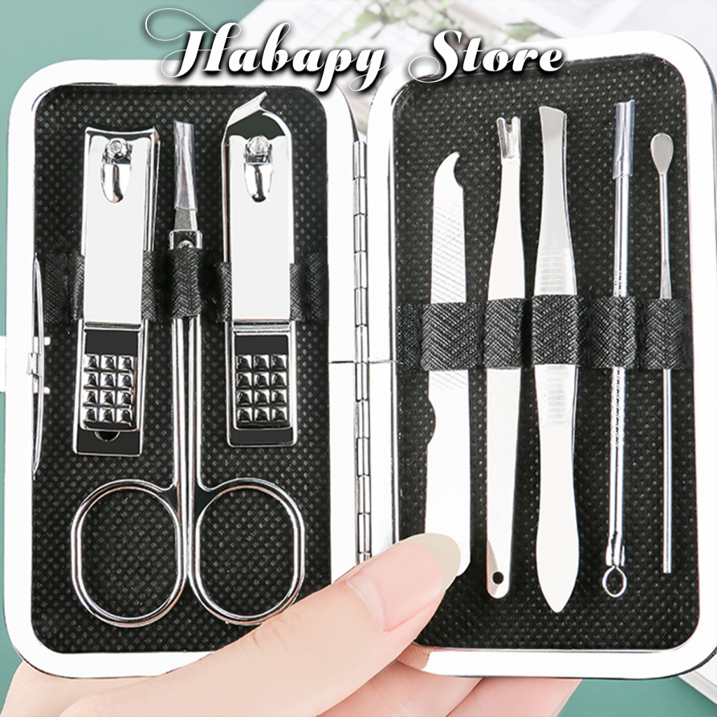 Bộ bấm móng tay thép không gỉ cao cấp