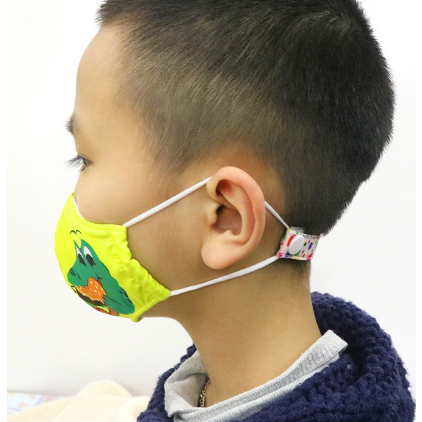 Khẩu trang vải cho bé - Khẩu trang cho bé in hình các nhân vật hoạt hình dễ thương