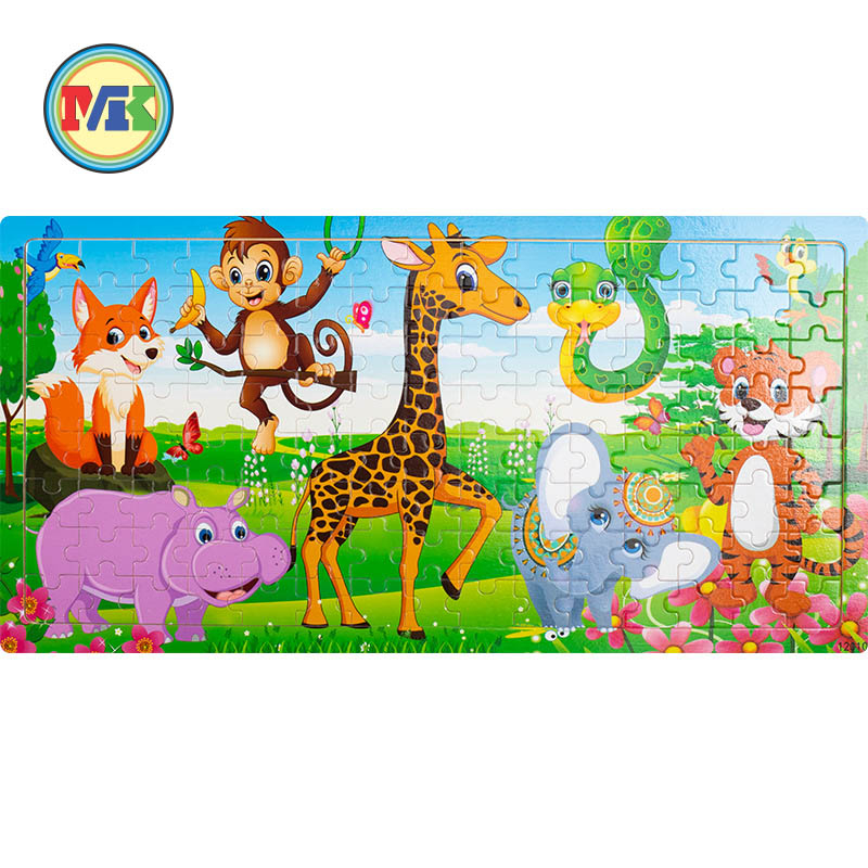 Tranh Xếp Hình 120 Mảnh Gỗ - Ghép Hình Cho Bé Phát Triển Tư Duy Trí Tuệ Thông Minh Trẻ Em Puzzle GH120