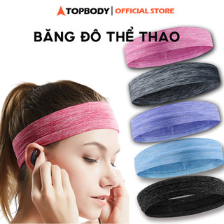 Băng đô trán thời trang tập thể thao, yoga thấm hút mồ hôi cao cấp Topbody-ANGD01