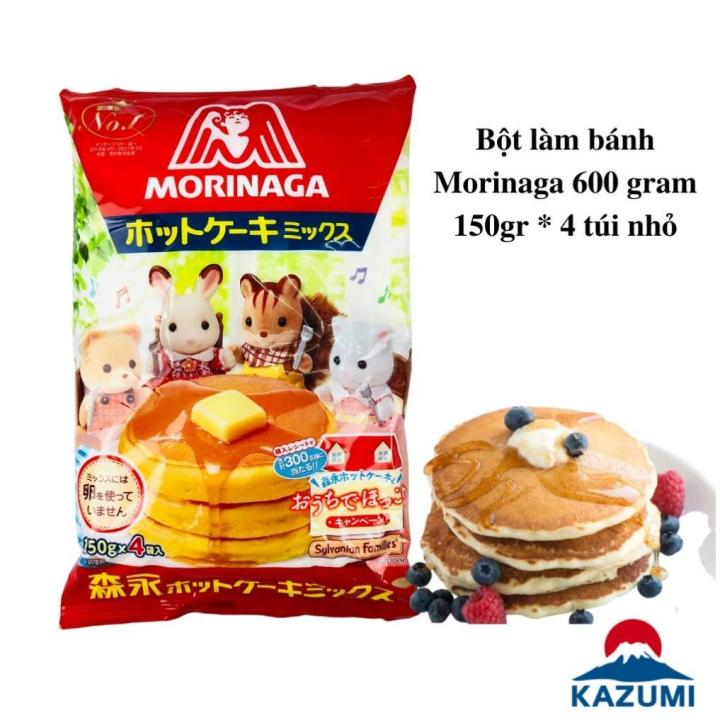 Bột làm bánh Morinaga Hot Cake Mix 600g Nhật Bản