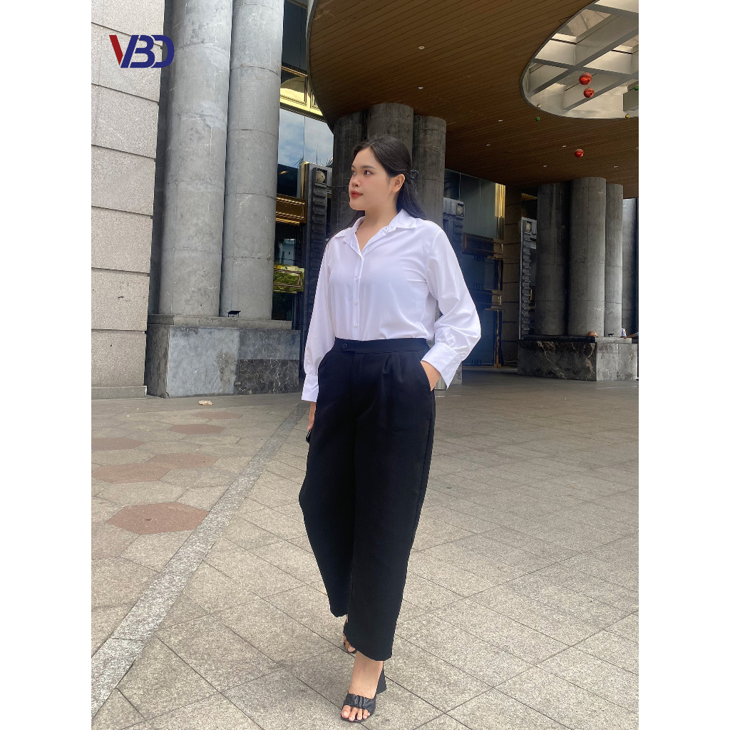 Quần tây baggy bigsize QD013 cho nàng béo từ 50 tới 100kg