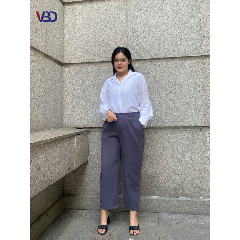 Quần tây baggy bigsize QD013 cho nàng béo từ 50 tới 100kg