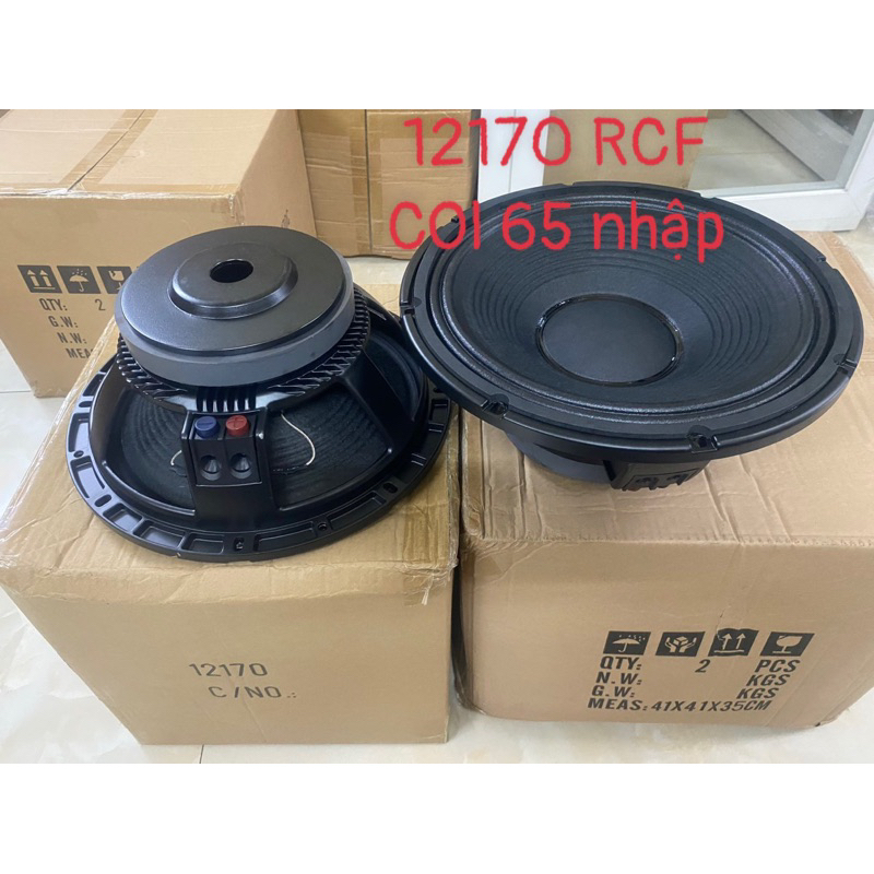 ( GIÁ 1 CÁI ) LOA BASS 30 RCF - BASS 3 TẤT SƯỜN NHÔM CAO CẤP COIL 65 TỪ 170 - 432VIETNAM