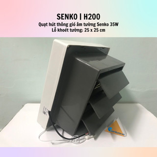 [HỎA TỐC] Quạt Hút Thông Gió Senko H200 2 chiều