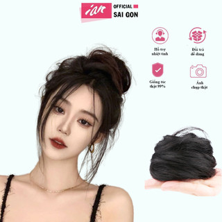 Tóc Búi Rối xoăn nhẹ tự nhiên dành cho tất cả mọi người