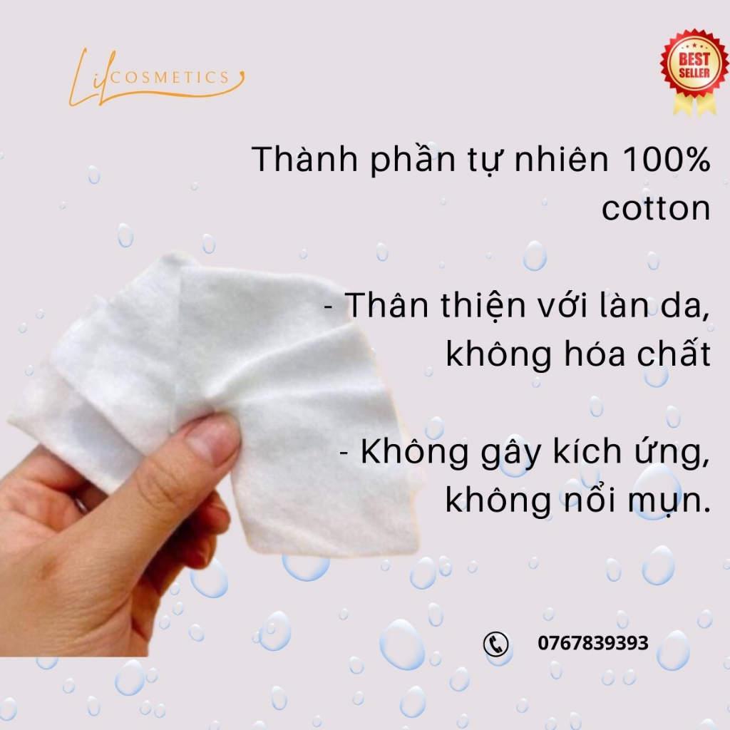 Bông Tẩy Trang Pháp Le Soin De Toute La Famille