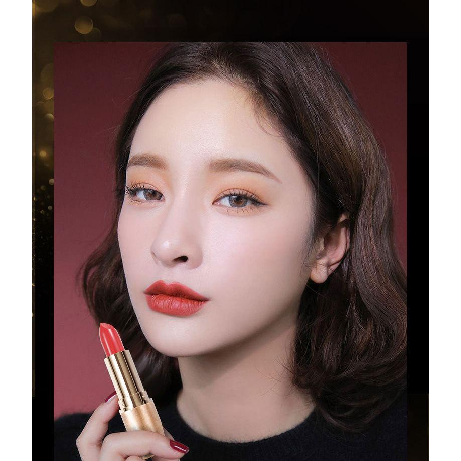Son môi lì không trôi trong nước màu nội địa trung chính hãng Lameila màu son đỏ đẹp không bao giờ lỗi Thuleeshop