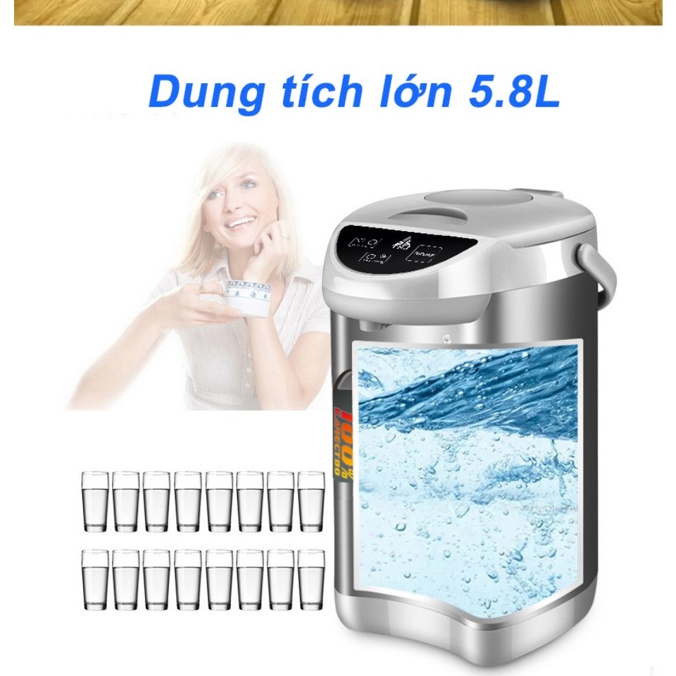 Bình Thủy Điện Đun Nước Nóng 5.8L Kaw công suất 750W - Bảo hành chính hãng | BigBuy360 - bigbuy360.vn