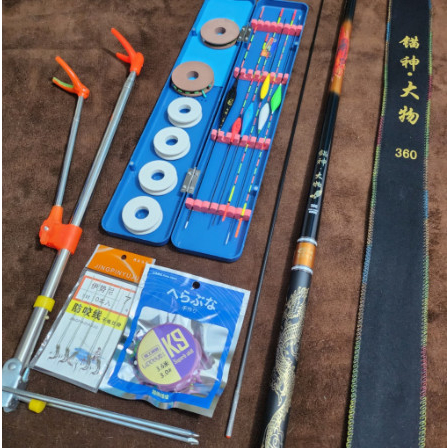 Bộ cần câu tay Đế Vương Chư Hầu 6H thẻo dù