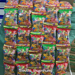 Dây 10 gói kẹo jelly chip hải hà gói 16g