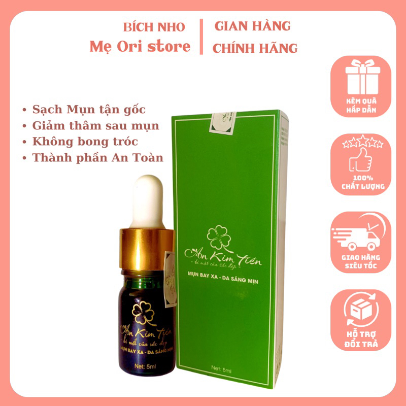 SERUM AN KIM TIỀN _ MỤN BAY XA DA LÁNG MỊN