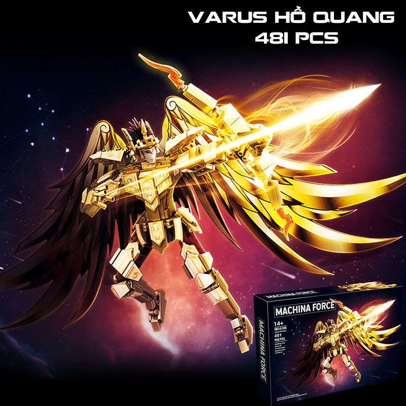 Đồ Chơi Lắp Ráp Kiểu Lego Robot Mô Hình Ngộ Không,XinZhao,Leona,Varus Trong Liên Quân Mobile OF Legend Với 500+ Chi Tiết