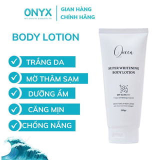 Kem Body Queen Niacinamide & Collagen Dưỡng Trắng Da Toàn Thân 200g