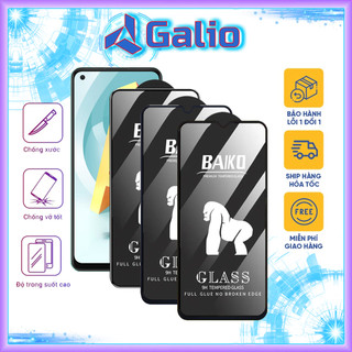 Cường lực oppo reno 8 a76 a77 a57 a5s a54 f5 a74 a55 a53 f11 a17 f7 f9 pro 4 5 7 7z 6  full màn tổng hợp Kính [Baiko]