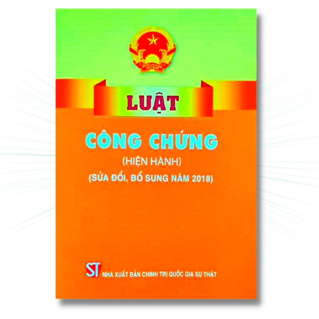 Sách Luật Công Chứng Hiện Hành