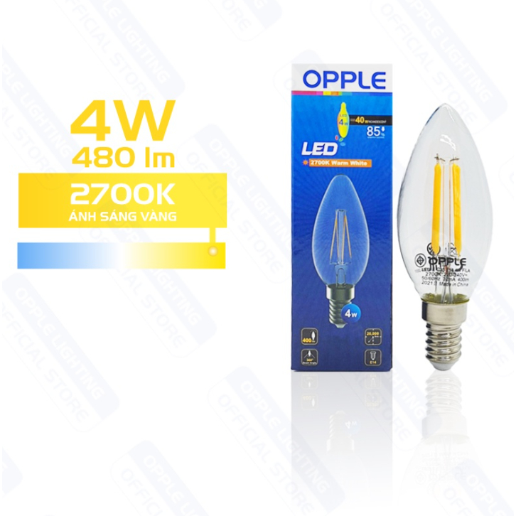 Bóng đèn Led Ecomax C35 E14  - 4W