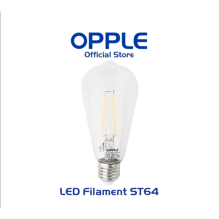 Bóng đèn dây tóc LED Ecomax ST64 E27 - 4W