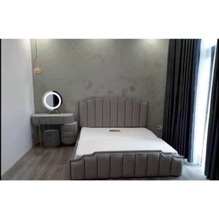 Giường bọc nệm phong cách tân cổ điển free ship hn