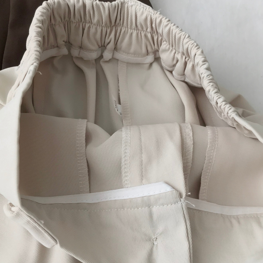 Quần vải dài ống suông nữ chất vải tây chéo mịn CONI 2995 - Jemcloset