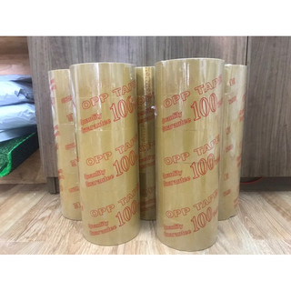 Băng keo đục / trong loại 100yard dùng để đóng gói hàng hoá, dán thùng,…