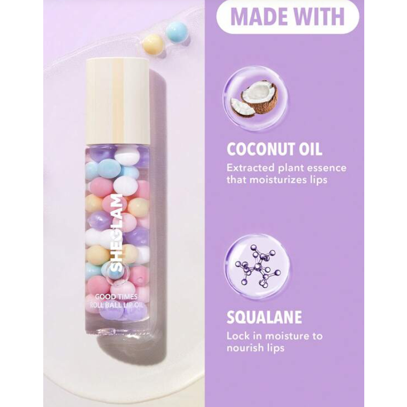 Son dưỡng môi Sheglam, son dưỡng môi chiết xuất dầu dừa siêu mềm ẩm