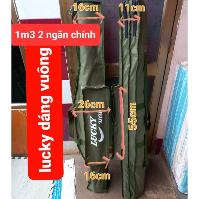 bao đựng cần 1m3 2 ngăn.túi đựng cần 1m3 2 ngăn