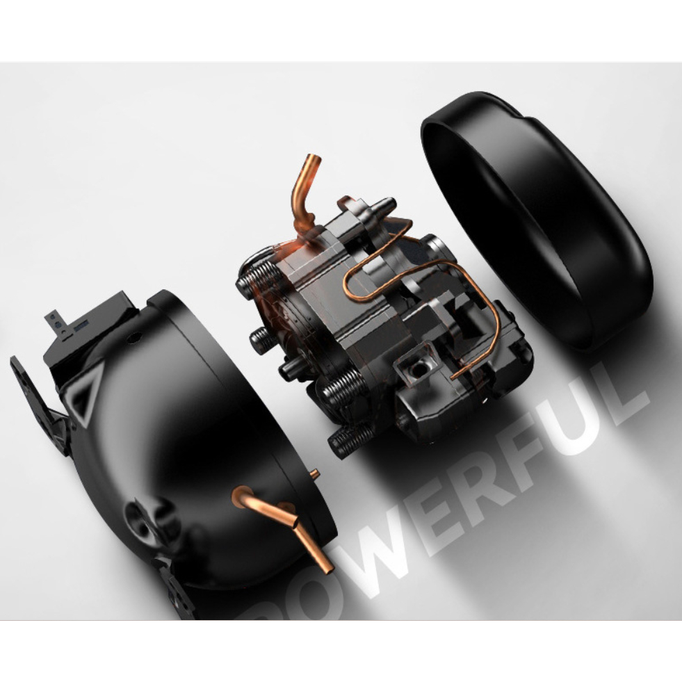 Máy Làm Đá Viên Hicon Tủ Đá Giữ Nhiệt Mini Gia Đình Tạo Đá Siêu Tốc Trong 6 -  Phút