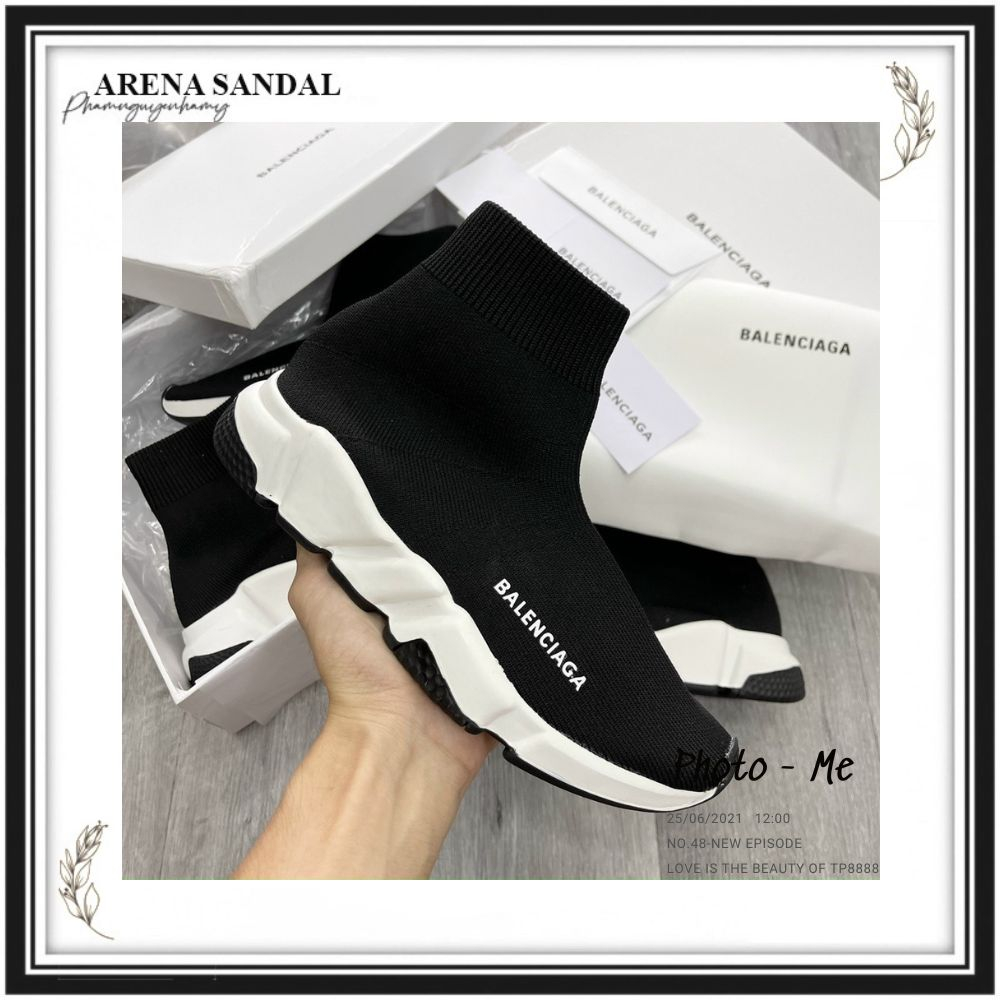 Giày Balenciaga Cổ Cao Nam Nữ, Giày Balen Cổ Chun Speed Hàng Cao Cấp Full Box Bill - NICESHOES