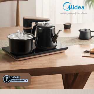 Bộ pha trà tự động MIDEA MK-C13 kèm bình trà và bình sát khuẩn chén, tự động rót nước đun sôi, điều chỉnh vị trí