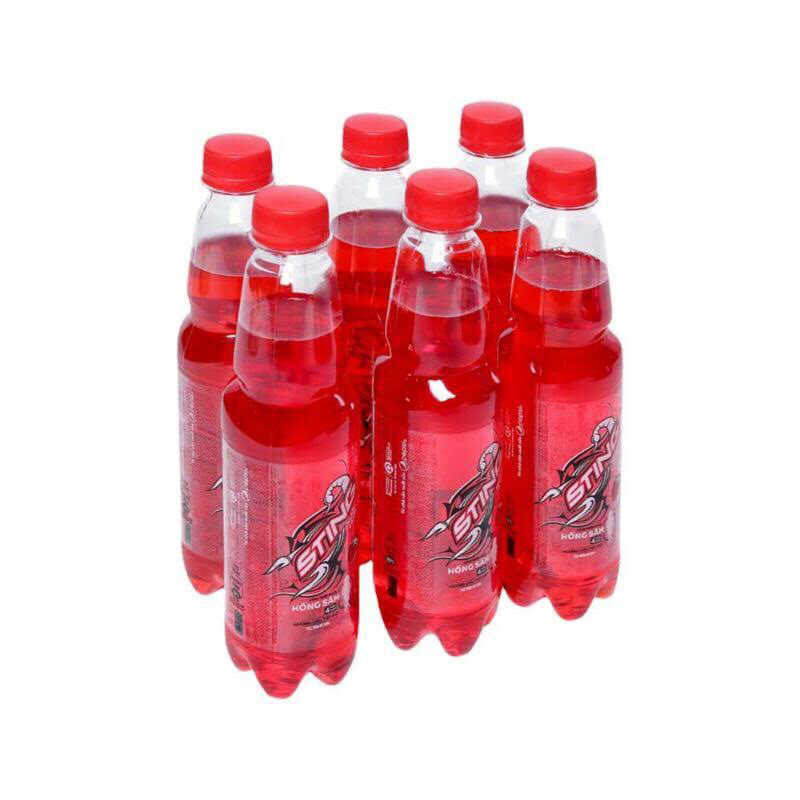[LỐC 6 CHAI] Nước giải khát Sting dâu 330ml