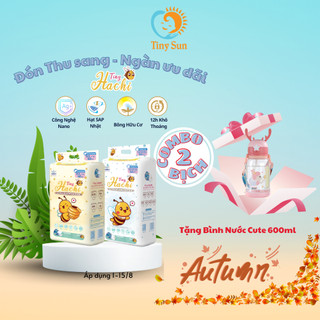 Combo 2 bịch tã bỉm quần dán tiny hachi đủ size nb50/s50/m50/l50/xl50/xxl50/xxxl50/4xl50/5xl50