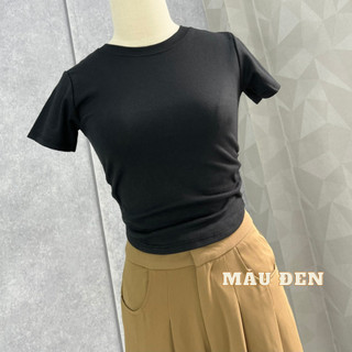 Áo thun nữ nhún eo vạt bầu A27