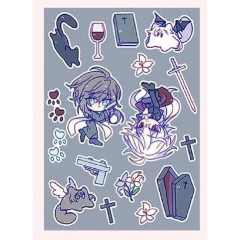 Hình dán Nostalgia ChroNoiR Nijisanji