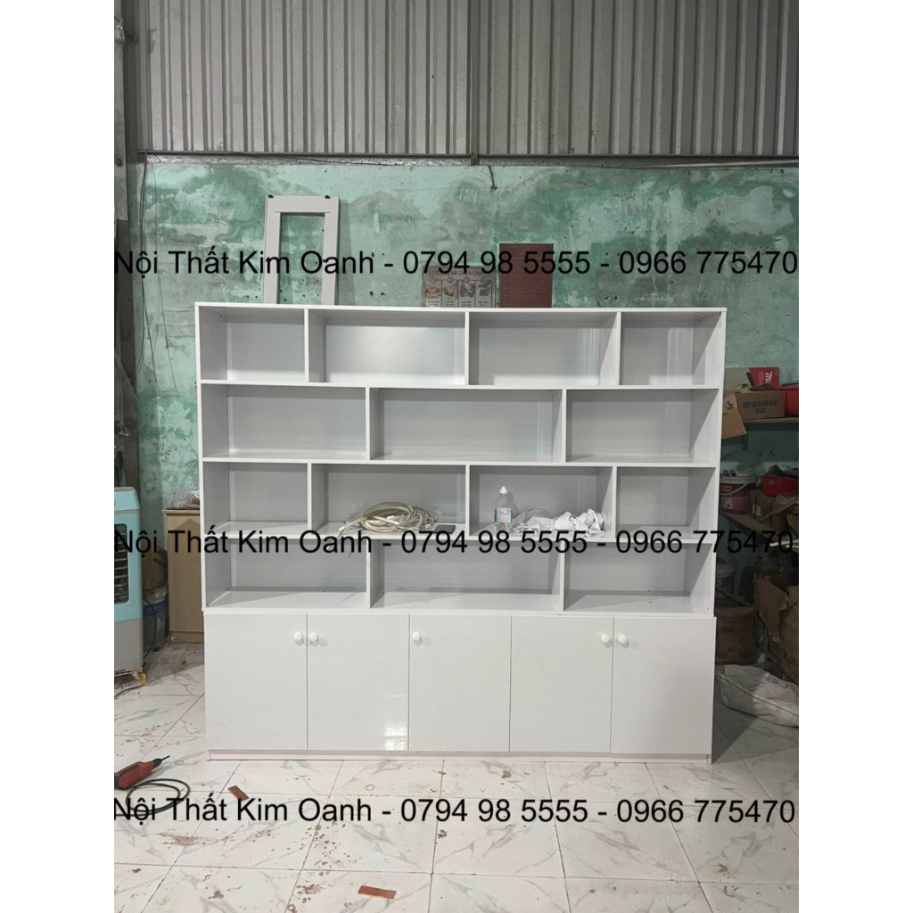 TỦ KỆ TRƯNG BÀY NHỰA ĐÀI LOAN SẴN LED - SIÊU ĐẸP