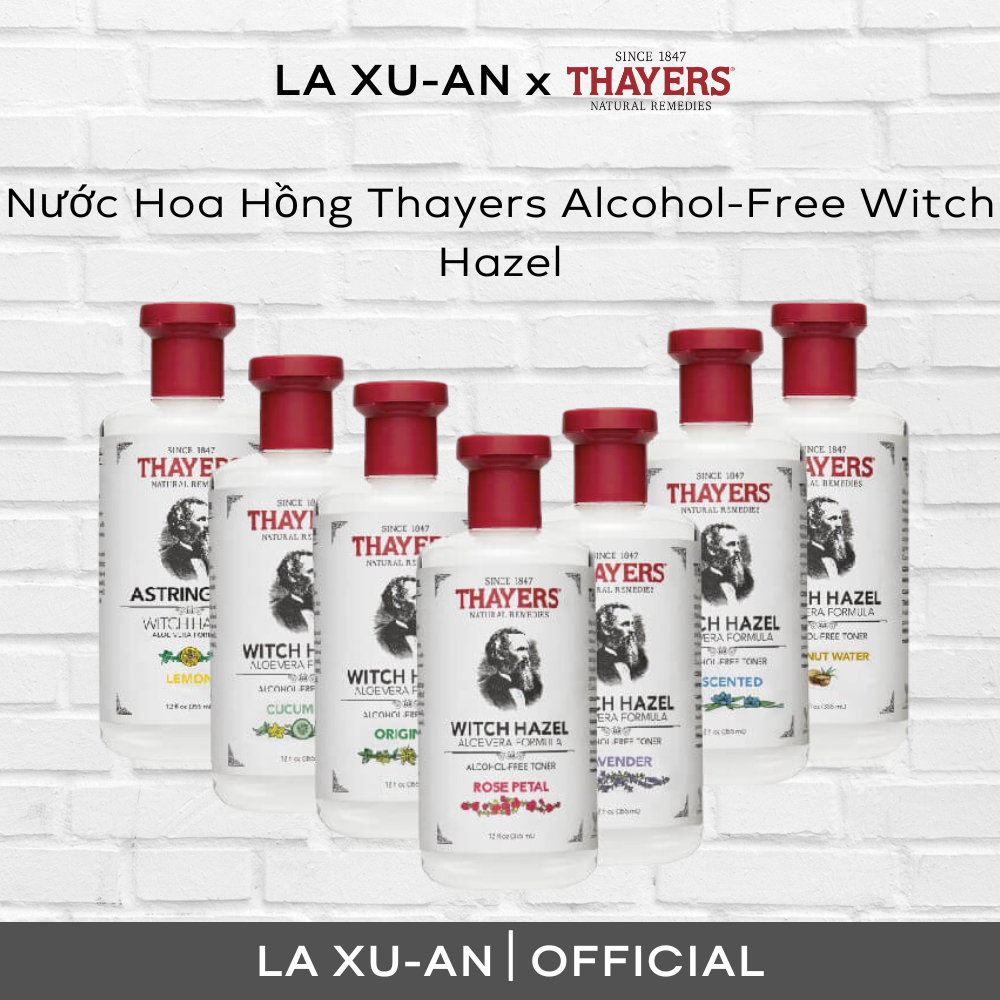 Toner không cồn Thayers Alcohol Free Witch Hazel Toner 355ml