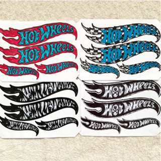  Bộ Tem Dán Xe Hot Wheels Dài 28cm - Team Xe Ex 150 Winner Wave Vario - Decal Dán Xe Chống Thấm Nước 